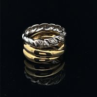 Ring Cianfrone Gioielli Woman in Gold Diamante 0.20 Ct ANOR-148-198 - ANOR-148-198